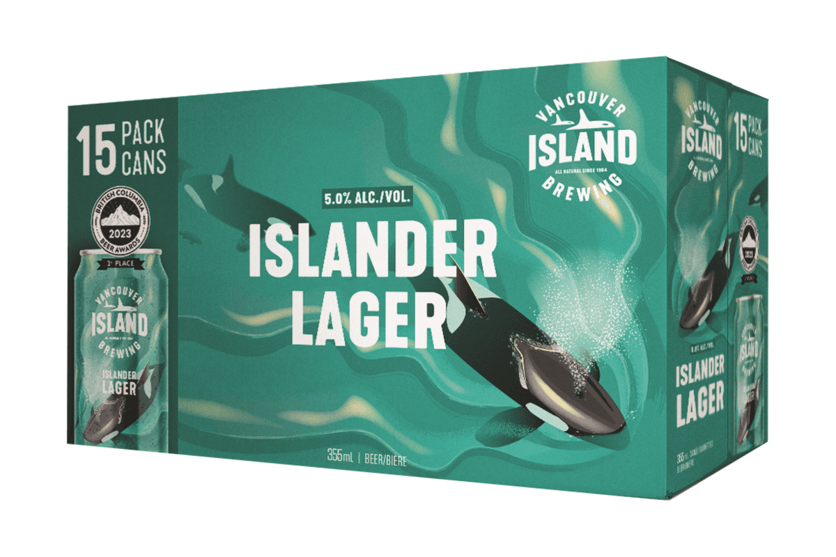 Vancouver Island Brewing - Islander Lager (15 x 355ml)