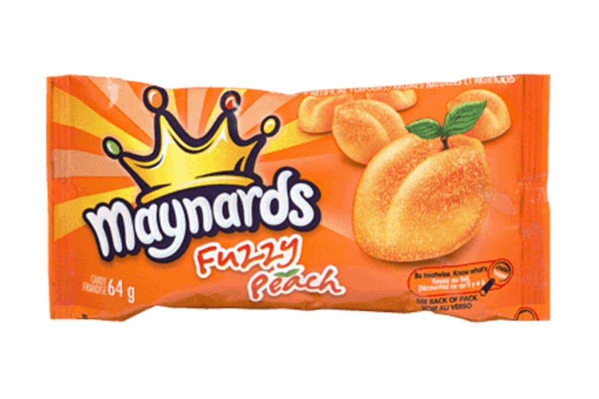 Maynards Fuzzy Peaches (64 Grams) (64g)
