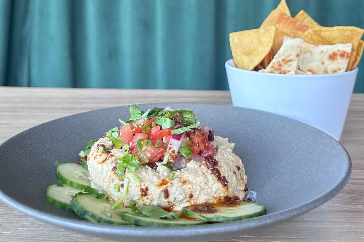 Roasted Jalapeño Hummus GF