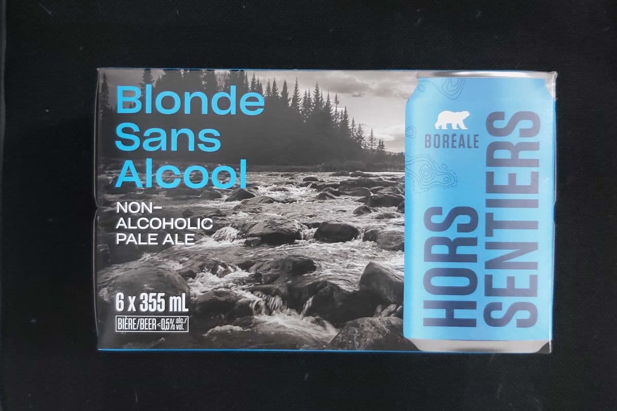 Boréal Blonde sans alcool 6x355ml cannette