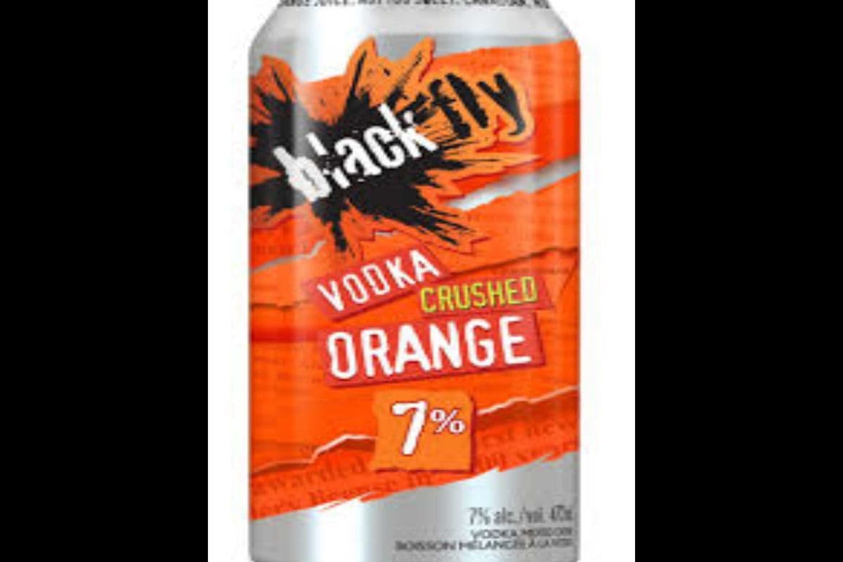 Black Fly Crushed Orange (473 ml Can) (1 x 473 ML )