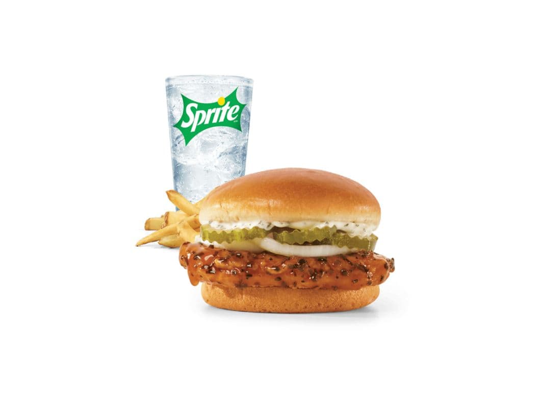 Korean BBQ Chicken Sandwich Combo - Medium