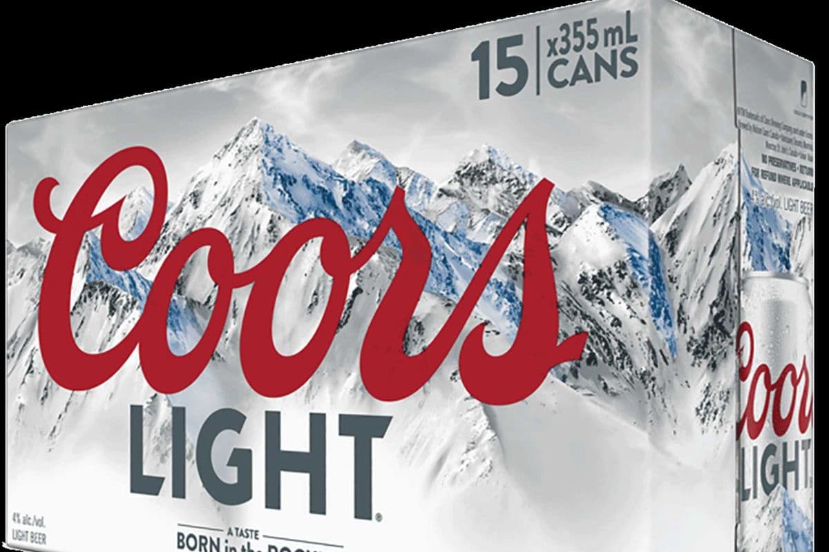 Coors Light (15 x 355 ml Can)