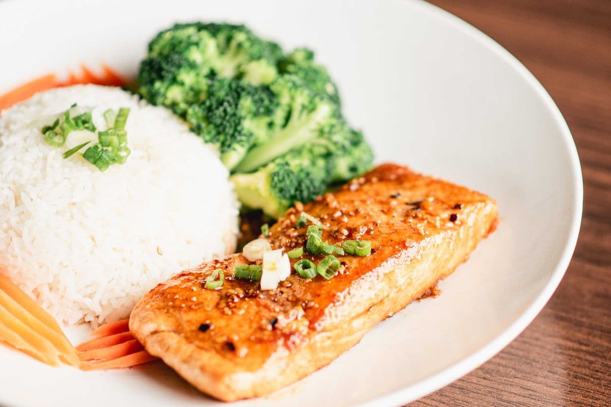 Pepper Glazed Salmon