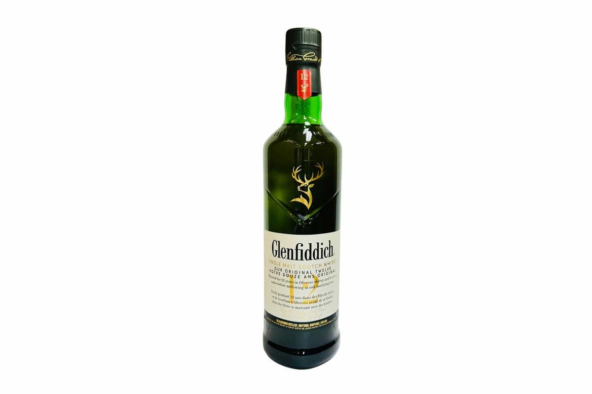 Glenfiddich 12 Years Old Single Malt (1 x 750 ml)