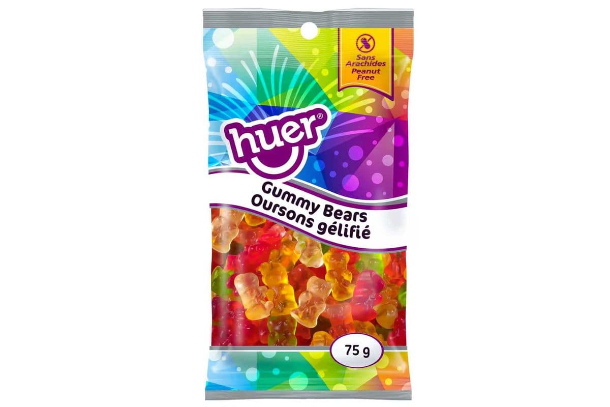 HUER GUMMY BEARS 70G BAG (70G)