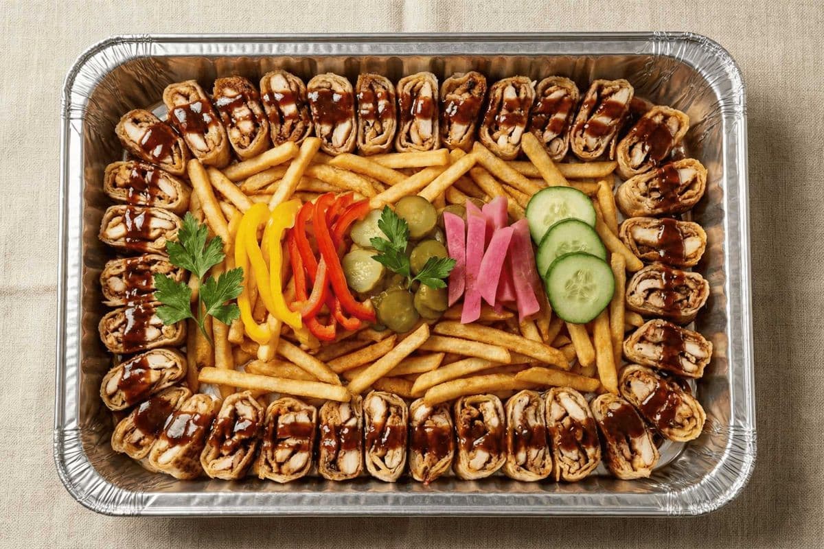Mix Arabic Shawarma Platter (Feeds 5)