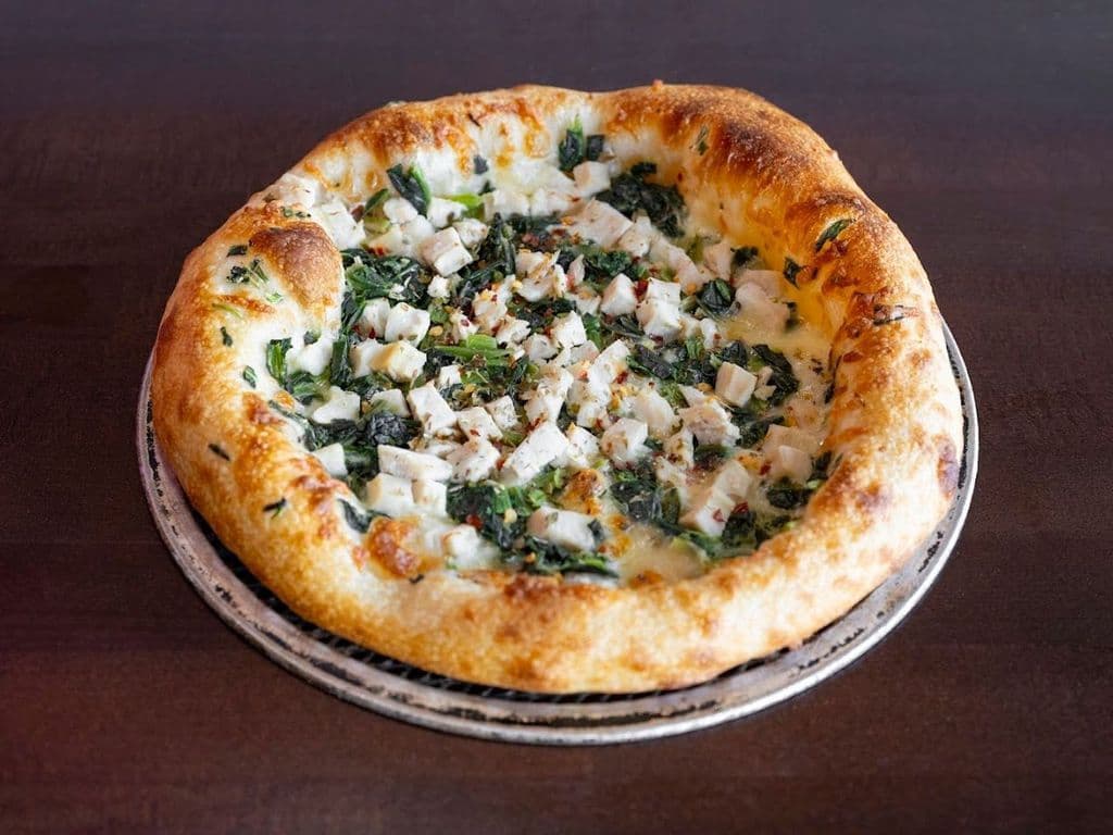 CHICKEN & SPINACH 10"