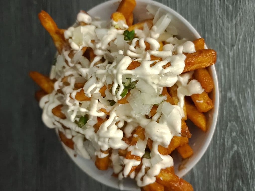 Spicy Devil Fries (Vegetarian)