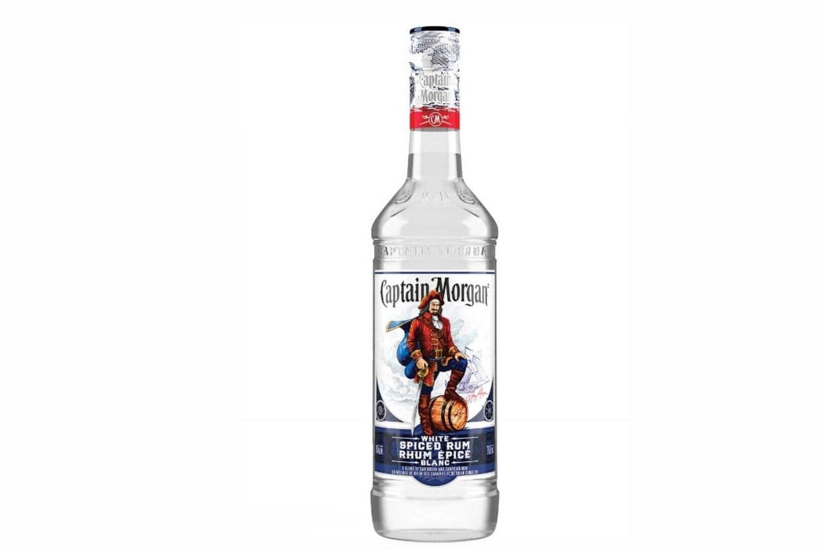 CAPTAIN MORGAN WHITE SPICED RUM 750ML (1 x 750 ML)
