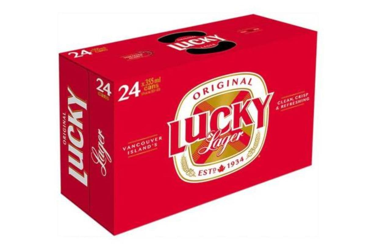 Lucky Lager (24 x 355 ml Cans)