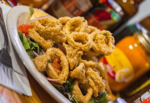 Tapas de calmars frits / Fried Calamari Tapas