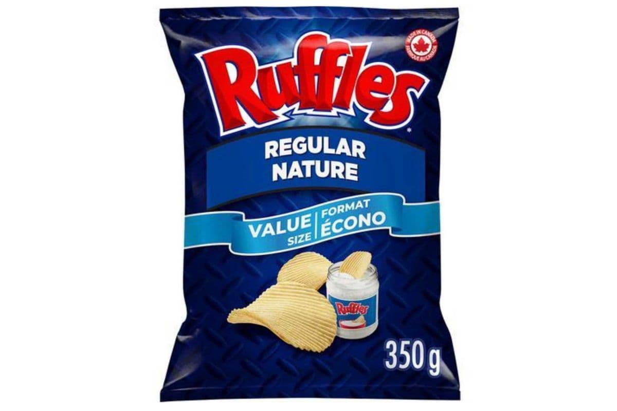 Lay's · Ruffles Regular Nature Potato Chips (200g)