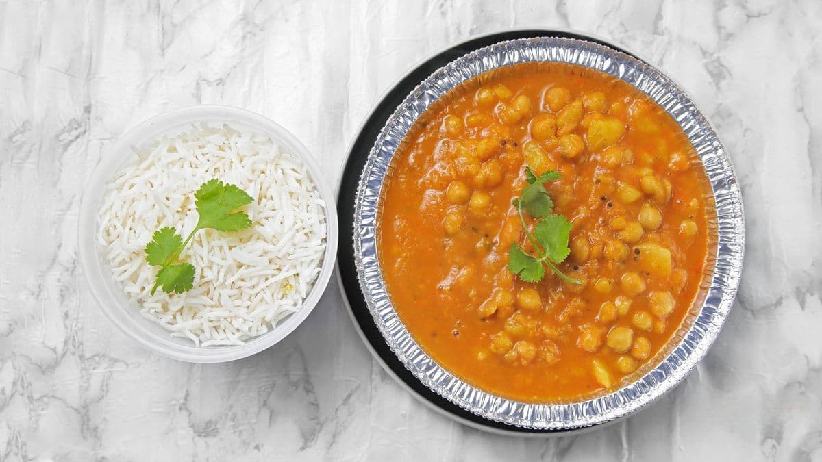 Channa Curry Rice