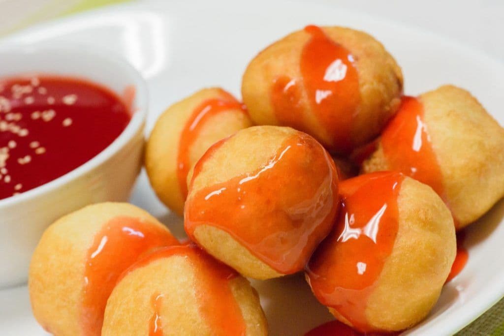 40. Sweet-and-Sour Chicken Balls