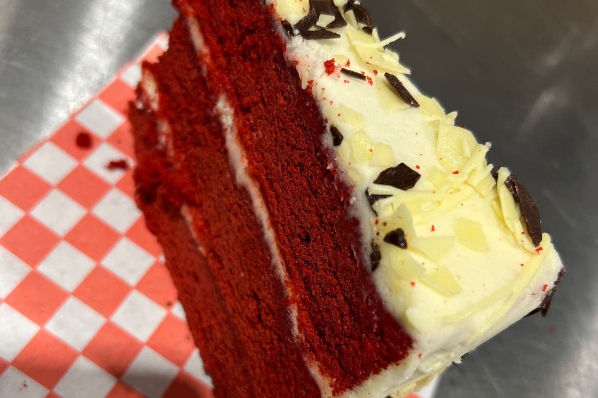 Red Velvet Cake Slice
