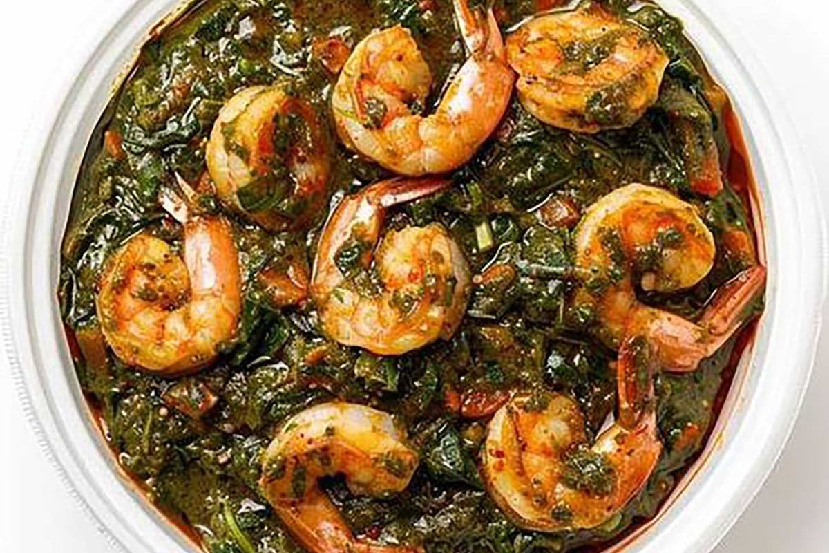 Shrimp Saag