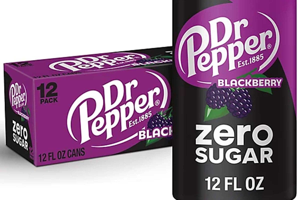Dr Pepper Blackberry Zero Sugar (12oz)
