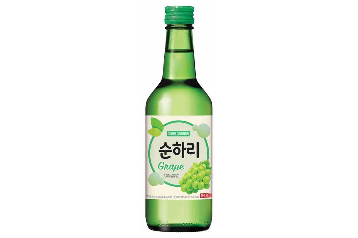 Chum Churum Grape Soju (1 x 360 ml Pet Bottle)