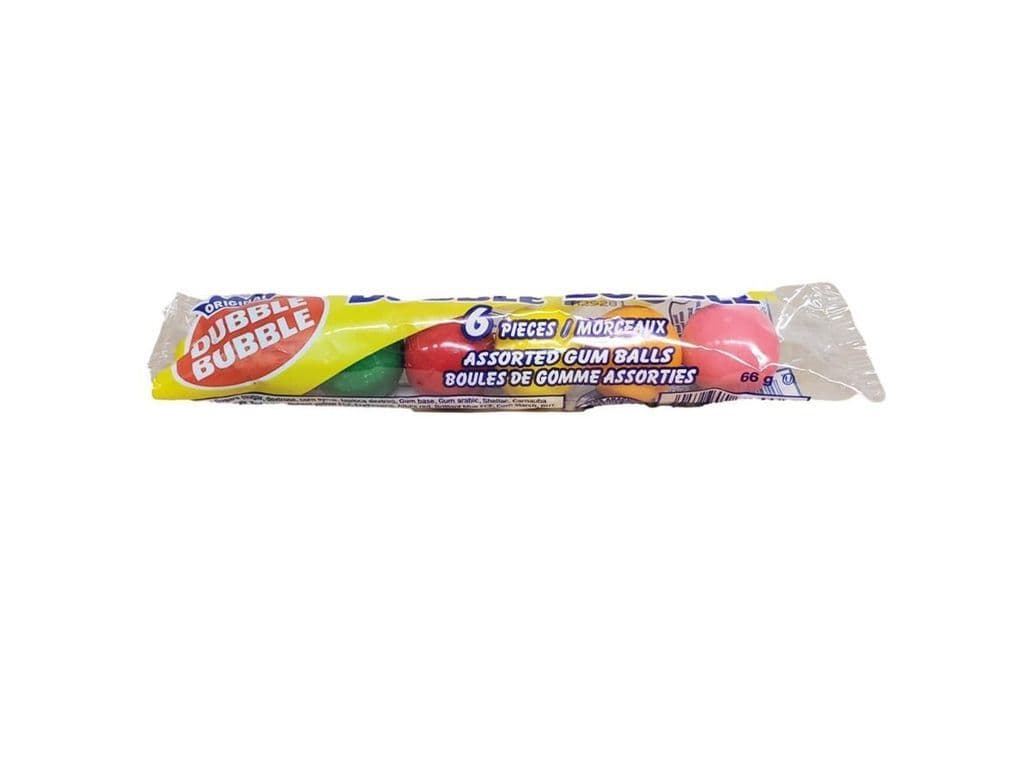 Dubble Bubble Jumbo Gumballs 6 Pack