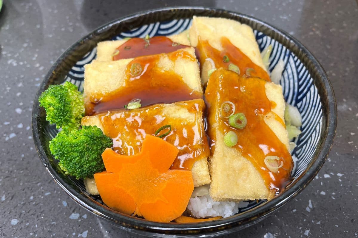Tofu Teriyaki Don