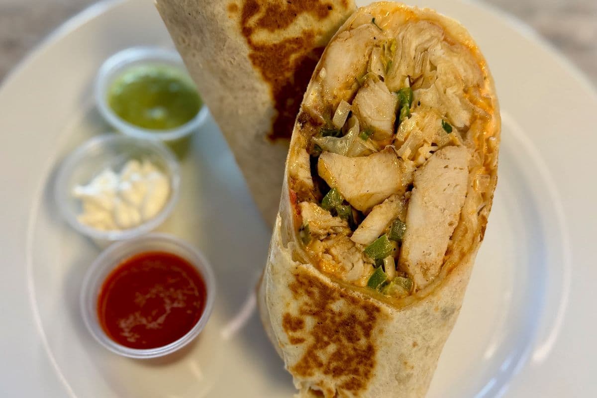 Asada Chicken Burrito
