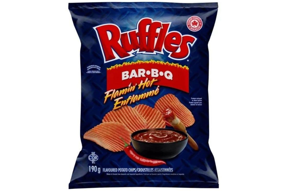 Ruffles Flamin’ Hot BBQ (190 g)