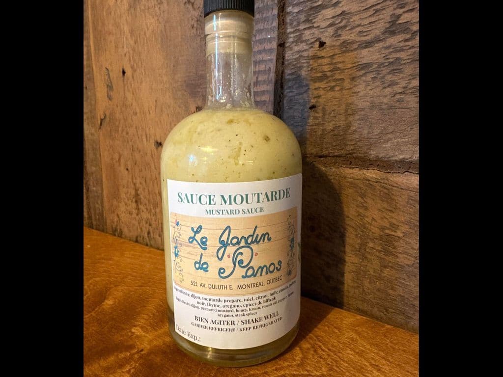 SAUCE MOUTARDE / Mustard Sauce 500ml