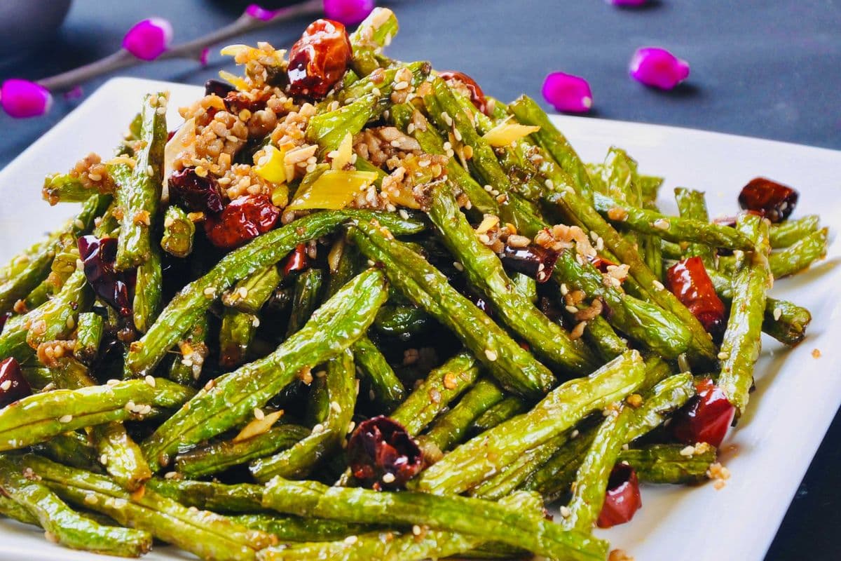 802. Green Bean with X.O Sauce