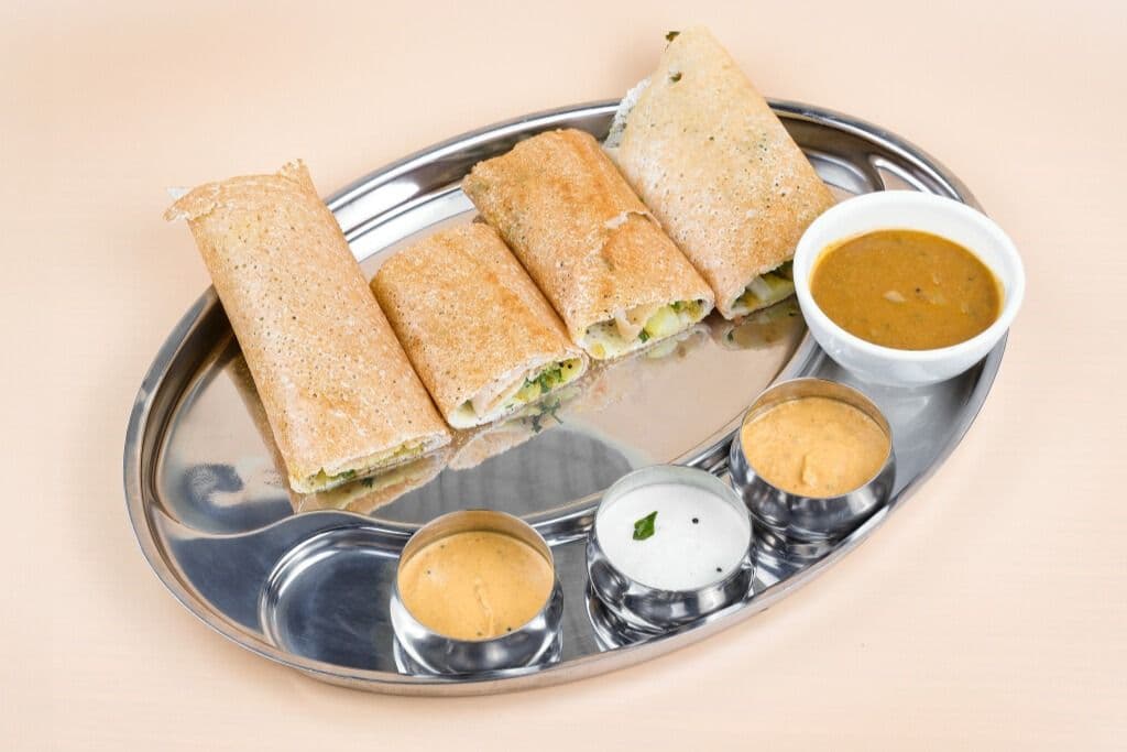 Pondicherry Chicken Dosa