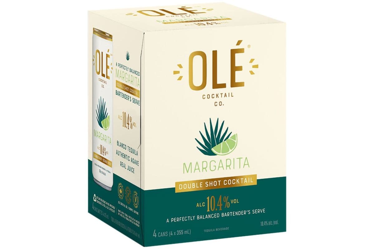 Ole Tequila Margarita Double Shot (4 x 355 ml)