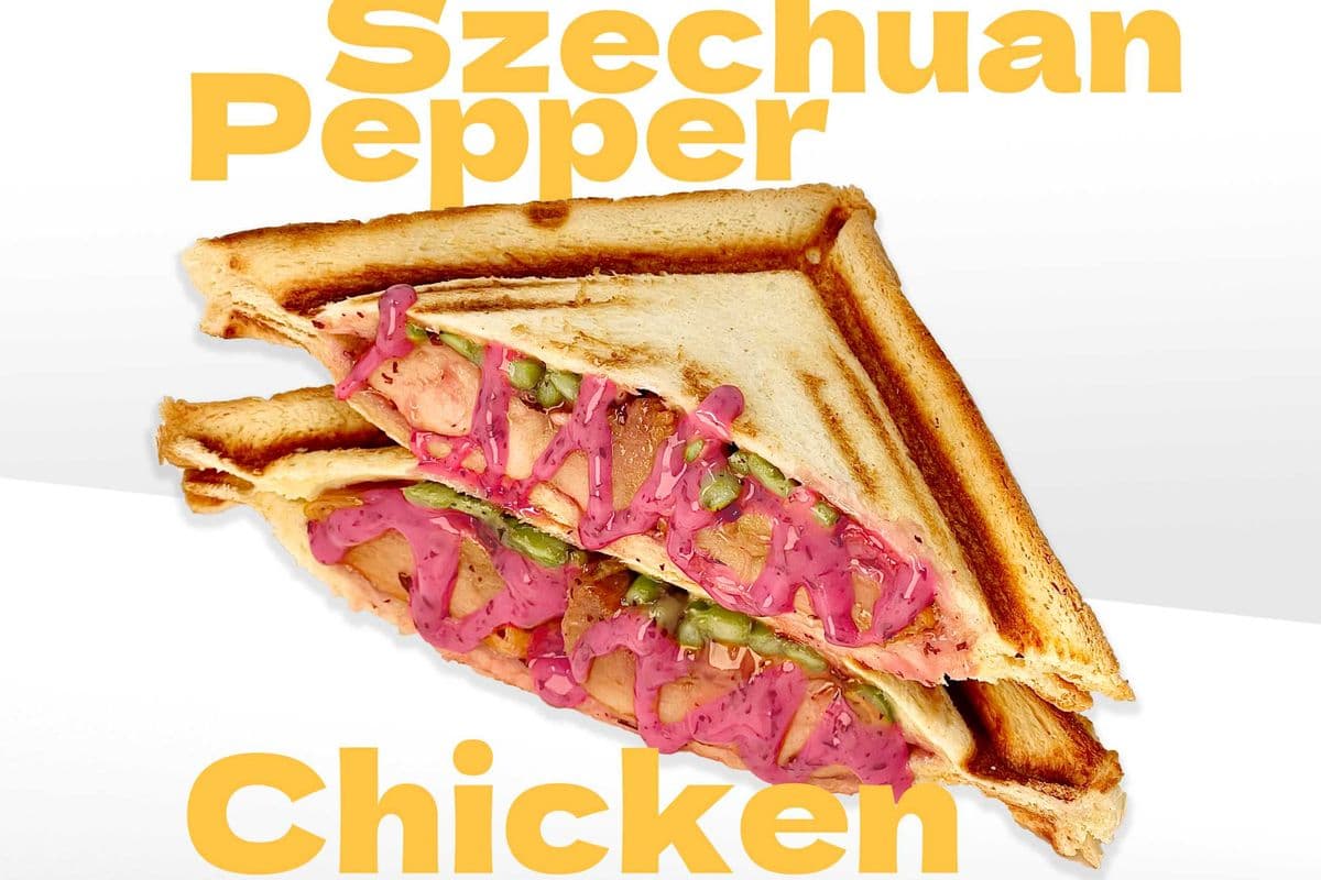 Szechuan Pepper Chicken-Pocket Sandwich (Hot)
