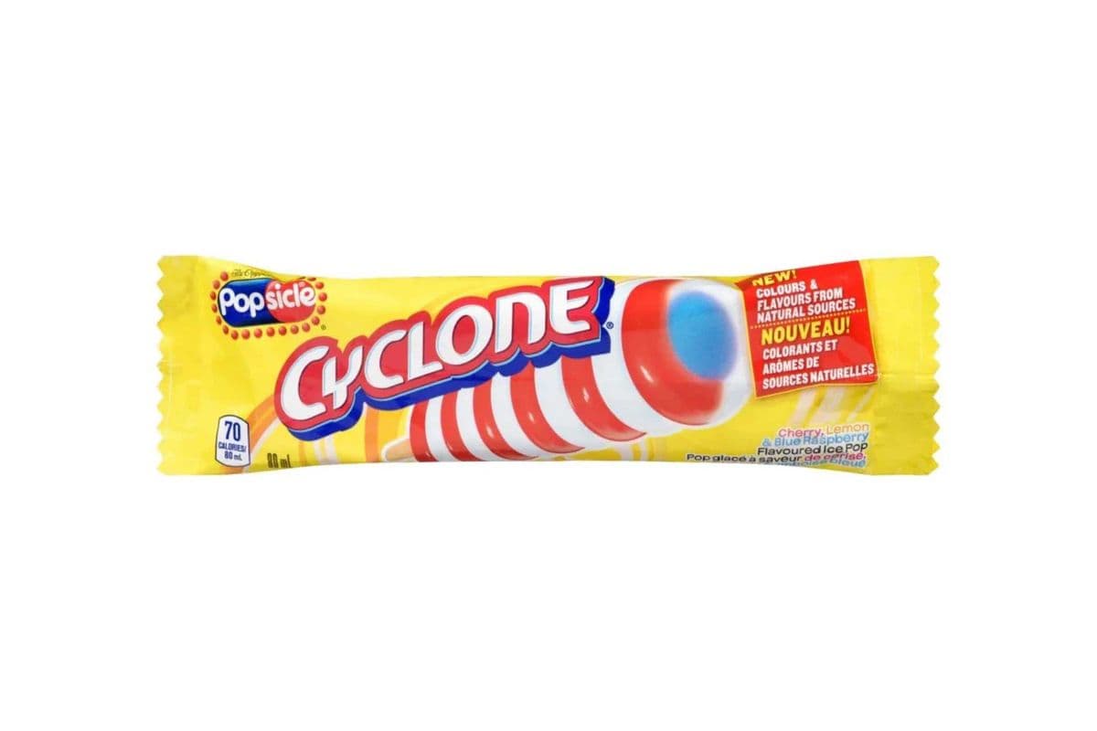 Popsicle Cyclone Cherry, Lemon & Blue Raspberry (80 ml)