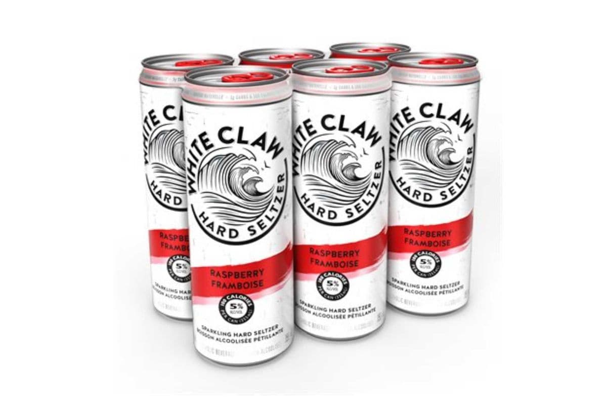 White Claw Raspberry (6 Pack) (6 x 355ml)