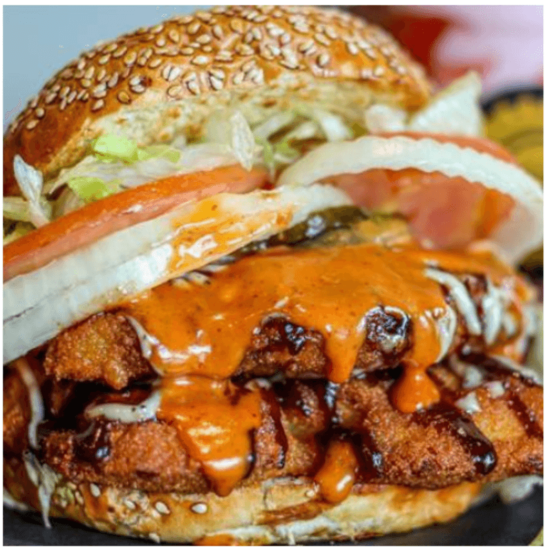 Crispy Chicken Burger Combo
