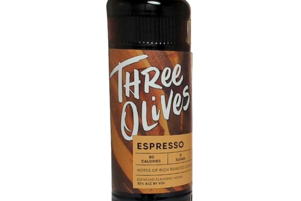 THREE OLIVES ESPRESSO VODKA (1 x 750ML)
