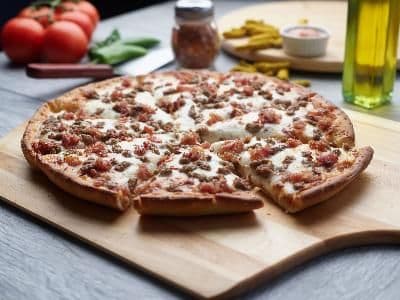 14" Large Cheeseburger Pizza