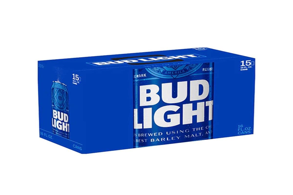 Bud Light BEER 15 CANS (15 x 355ml)