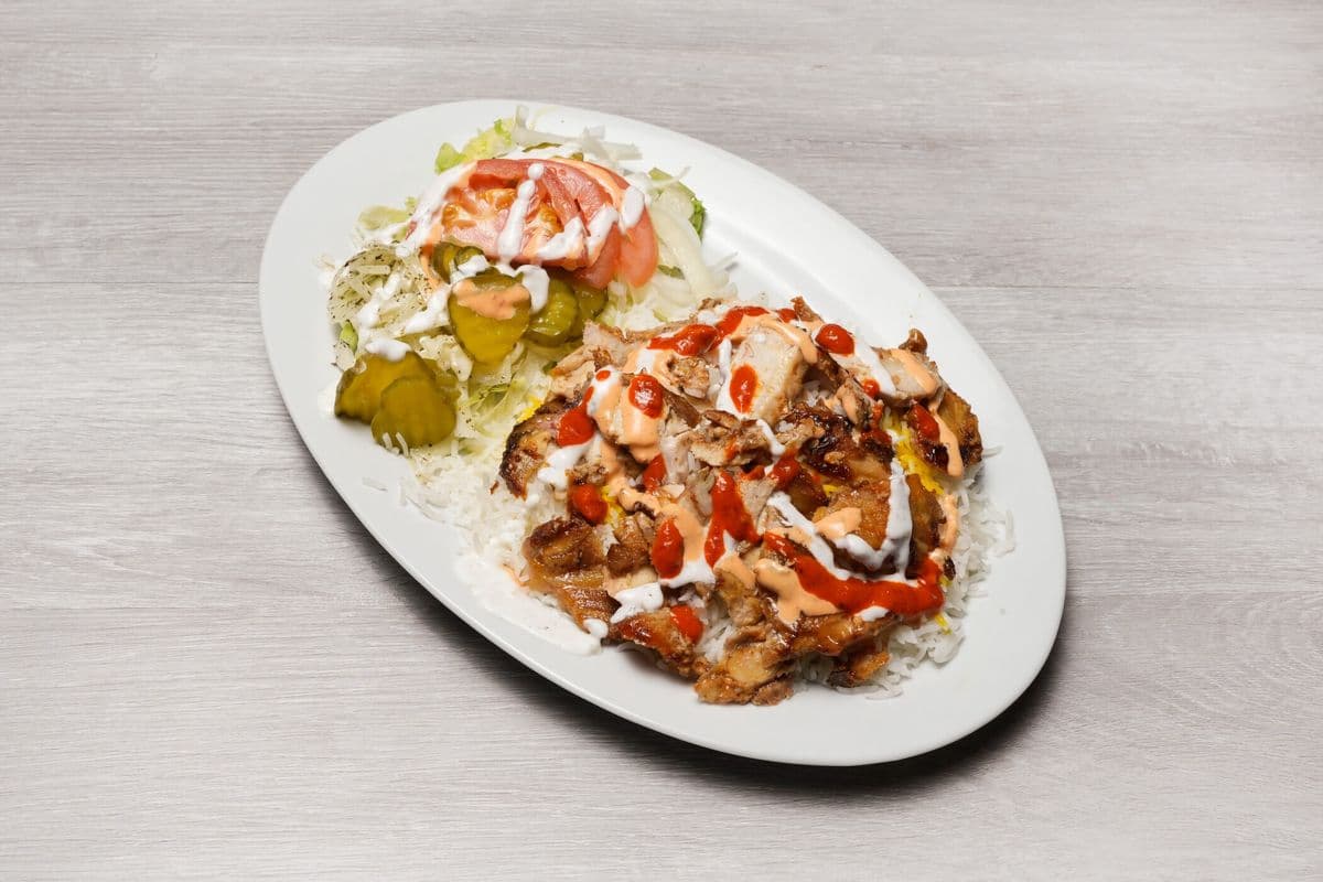 Chicken Shawarma Plate
