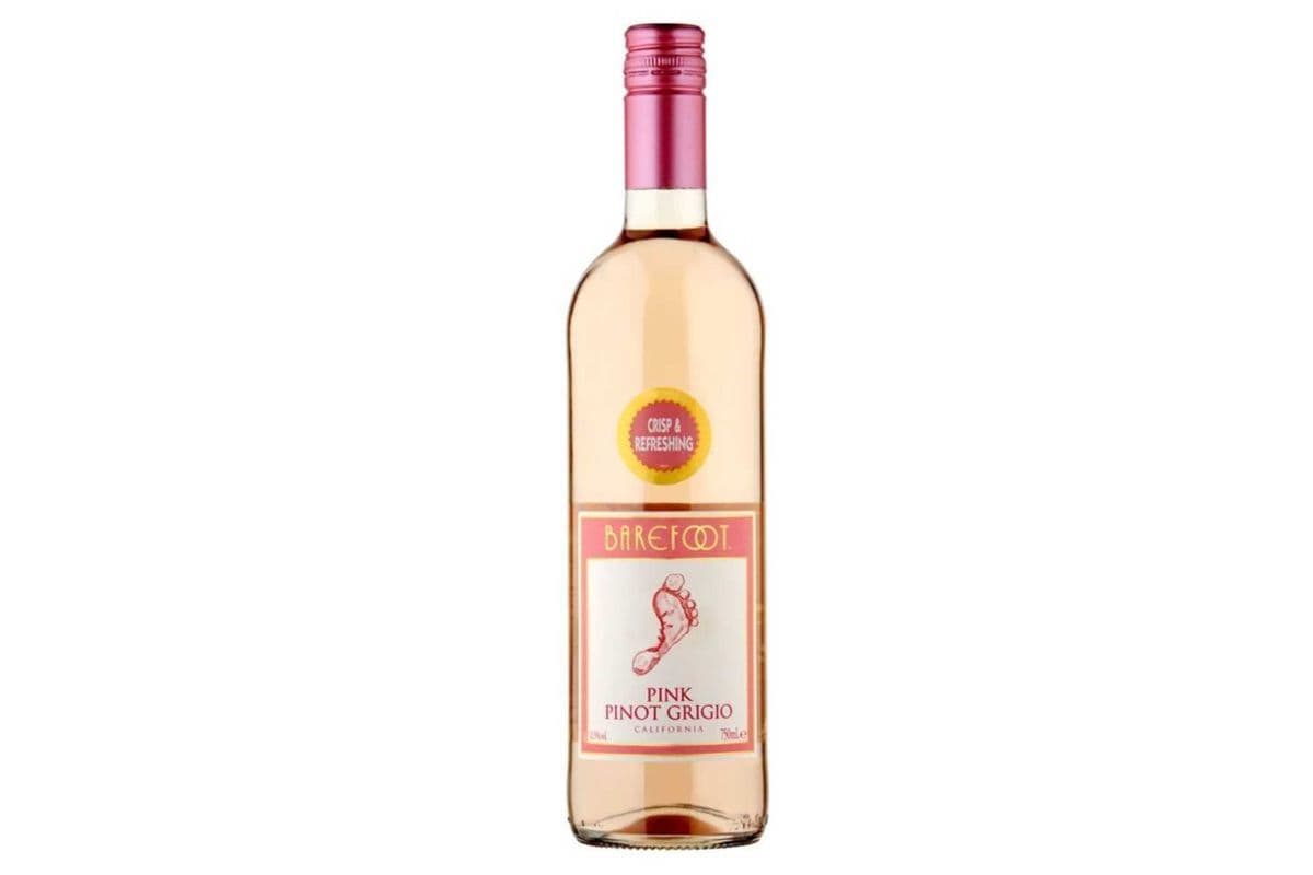 Barefoot Pink Pinot Grigio (1 x 750 ml Bottle)