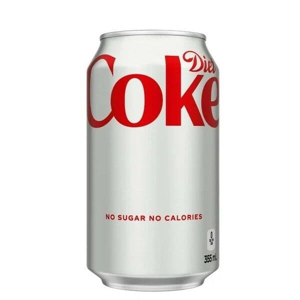 CAN DIET COKE
