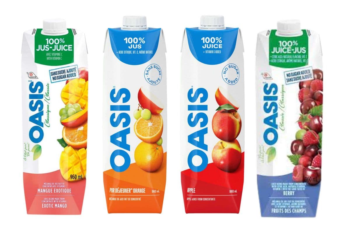 OASIS 100% Juice / jus ( 960 ml )