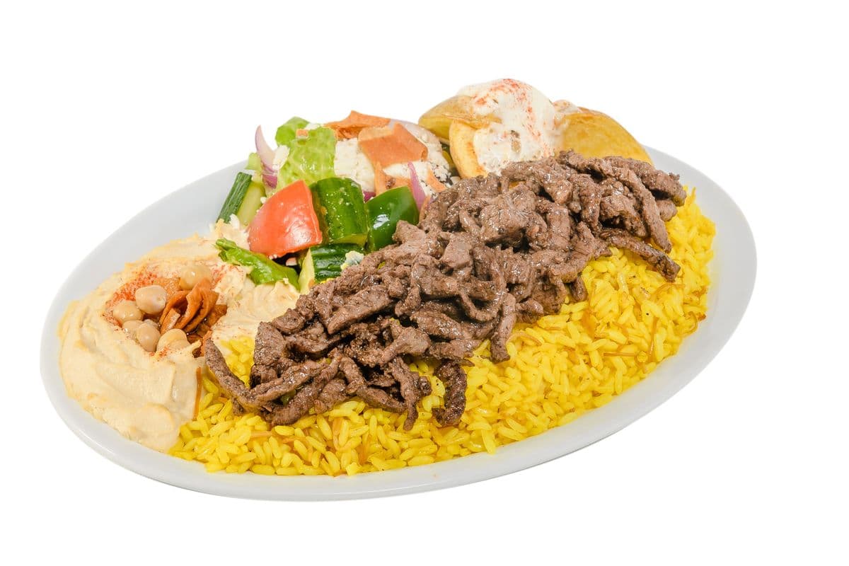 Beef Shawarma Platter