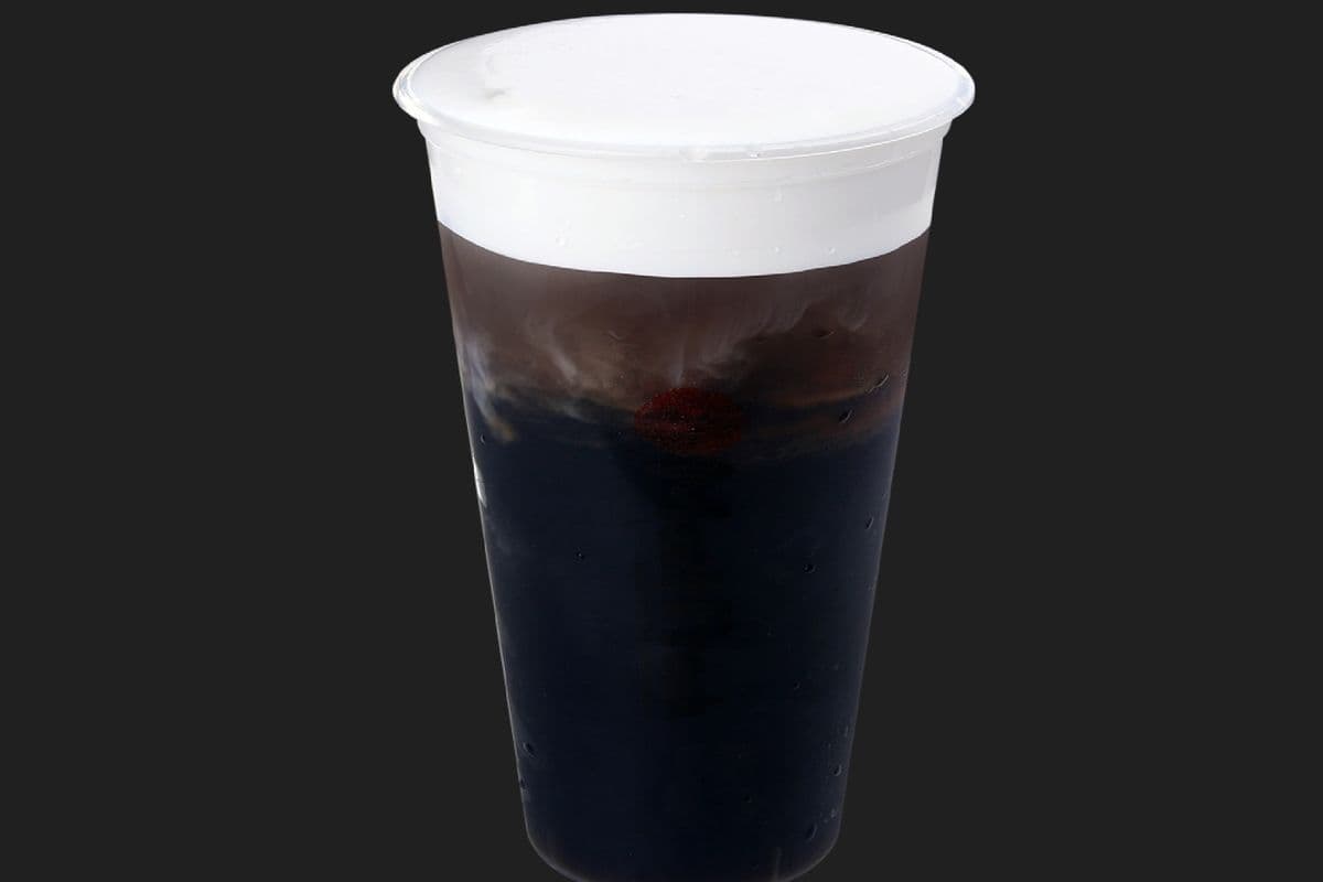 Fluffy Grass Jelly Slush