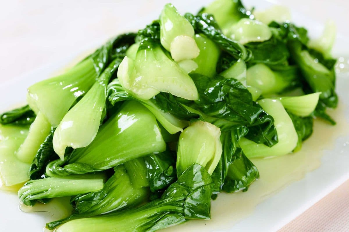 99 Shanghai Bok Choy with Minced Garlic (HALAL) 蒜蓉上海白菜