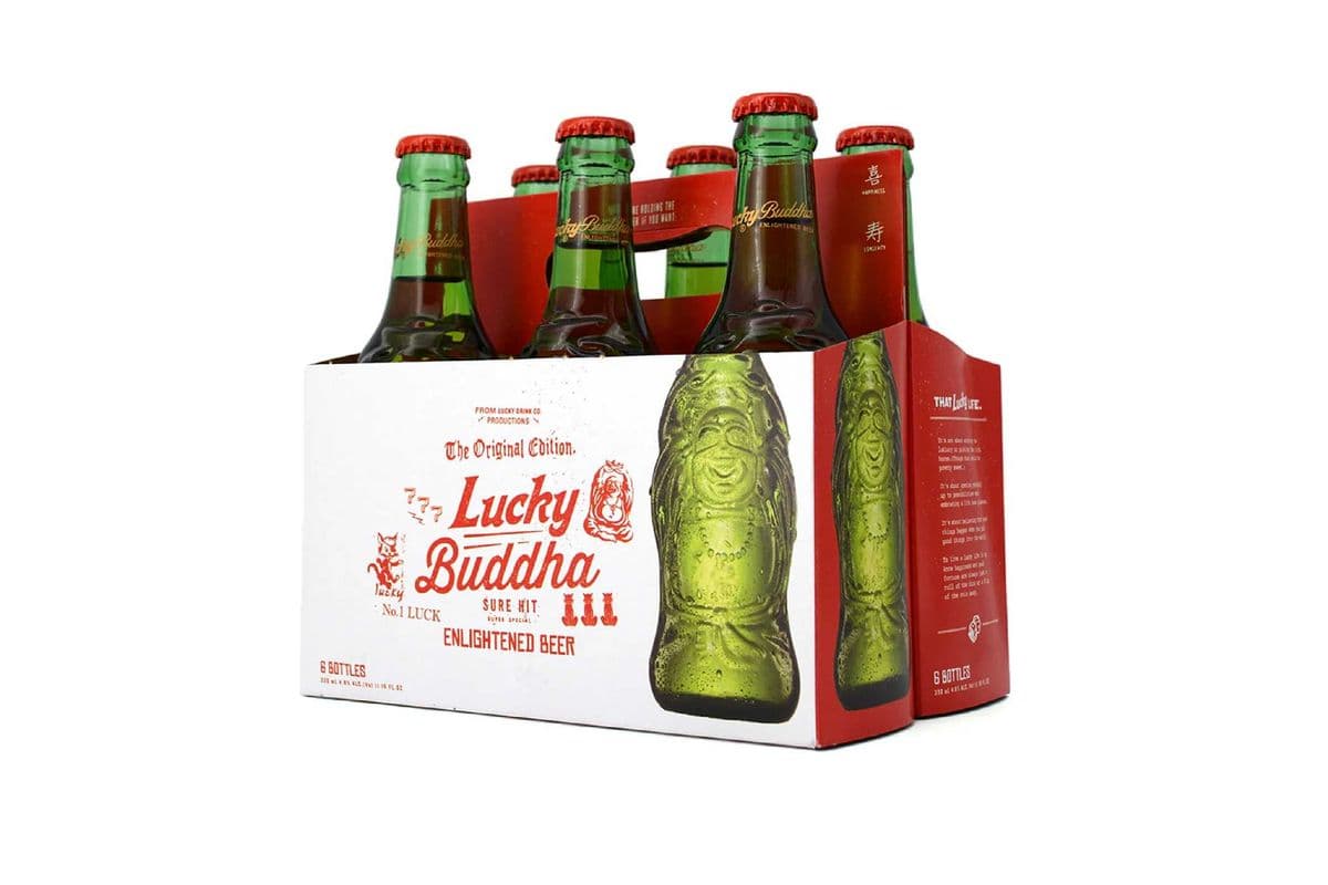 734631. LUCKY BUDDHA BEER (6 x 330ML (BOTTLES))