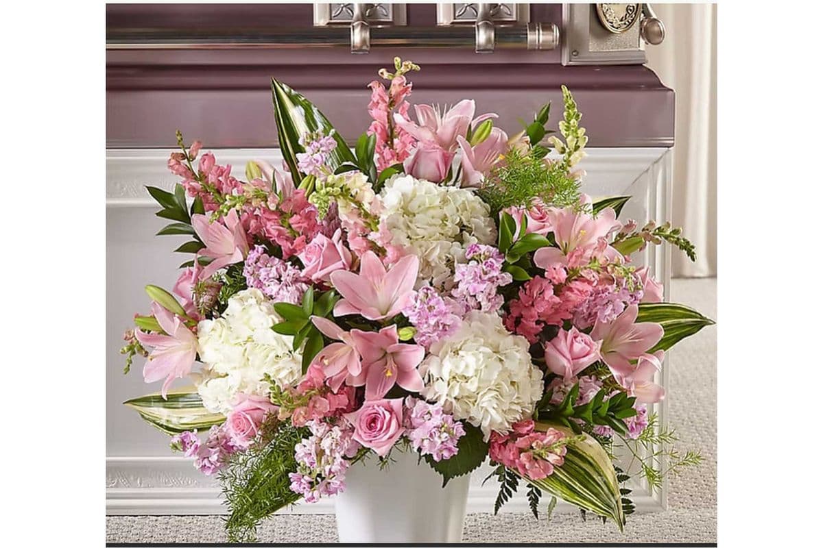 Simply Serene Floor Basket
