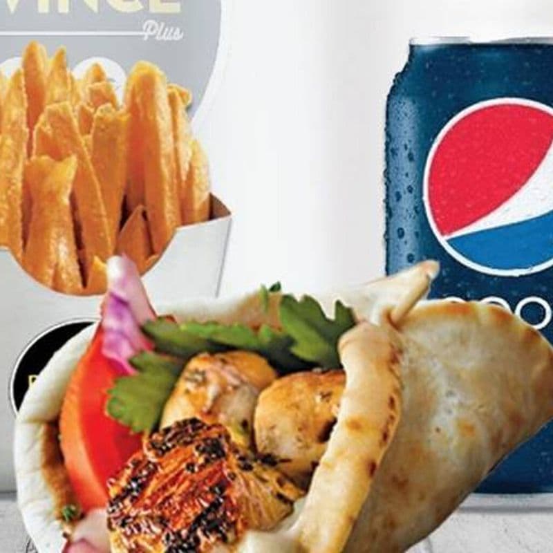 Trio pita au poulet