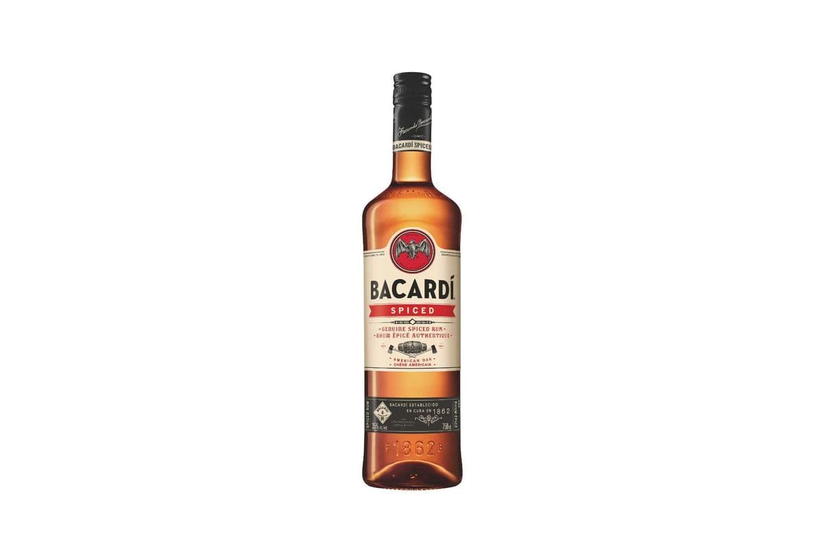 Bacardi Spiced Rum (750 ml Bottle)