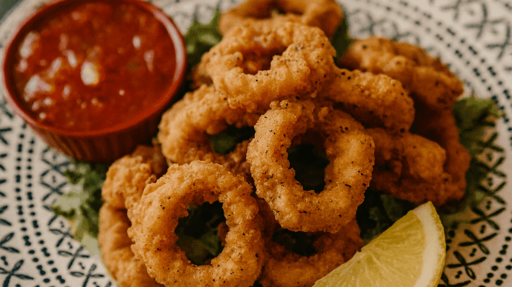 Calamari Citron & Poivre